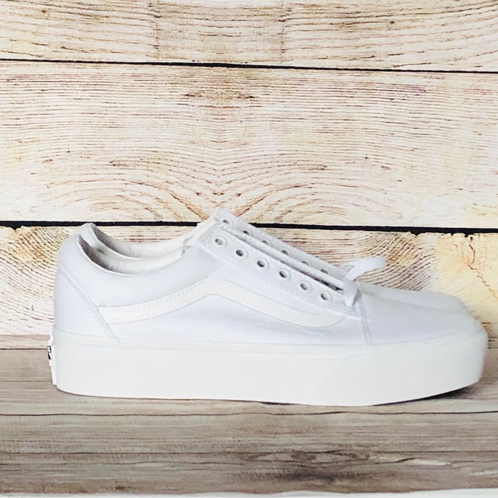 NEW VANS OLD SCHOOL PLATFORM WOMENS 9.5 / Mens 8 - Picture 10 of 13